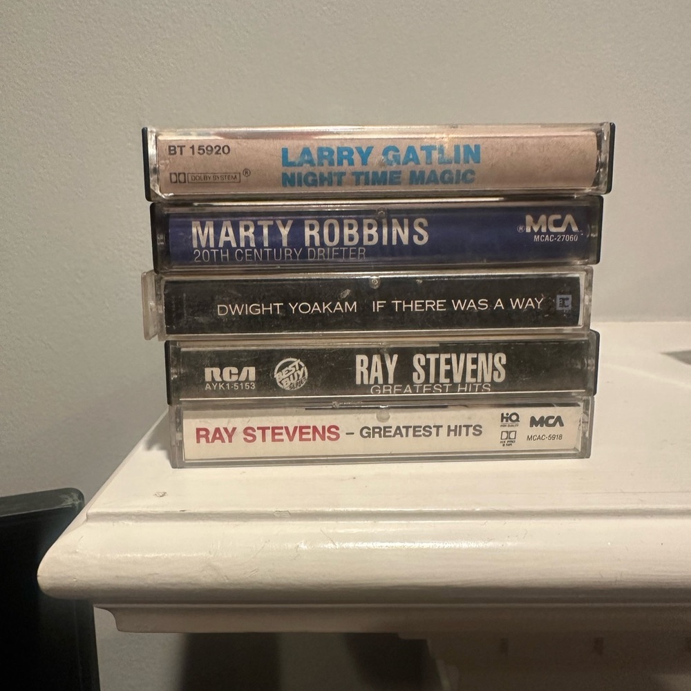 Set of 10 vintage Classic Country Music Cassette tapes - Picture 2 of 7